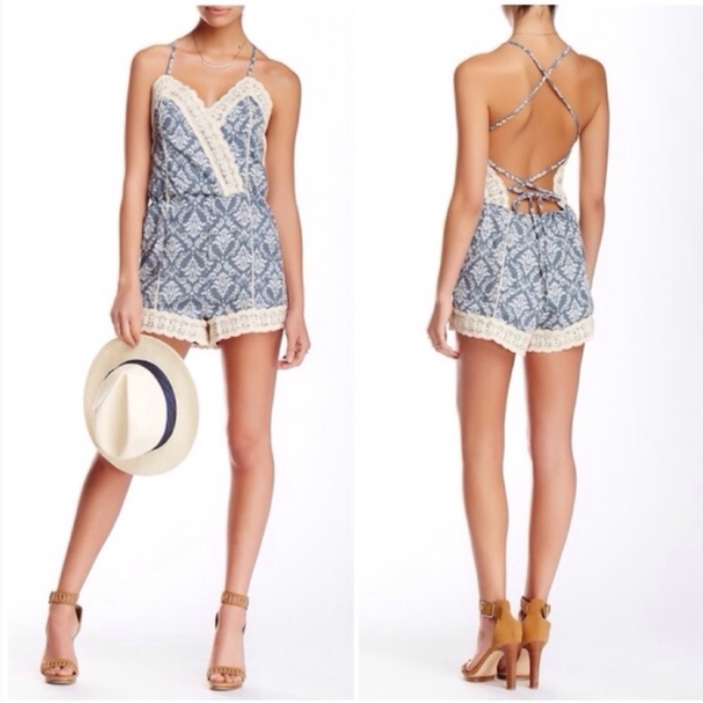 🌺HOST PICK🌺 R&JC // boho open back romper - Picture 1 of 3